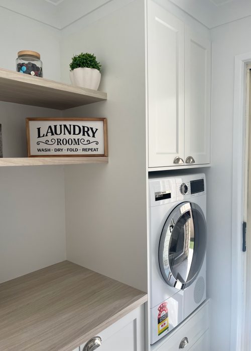 Custom Designed Laundry | Gecko Kitchens, Kedron. Custom designed Laundry installed by Gecko Kitchens, licenced QBCC builder in Upper Kedron, Brisbane