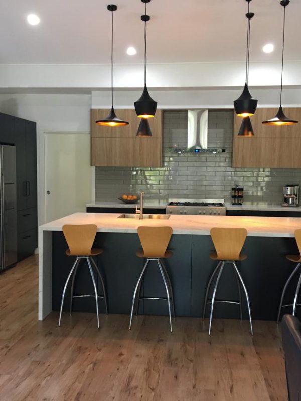 Modern Kitchen built and designed by Gecko Kitchens, licenced builder in Brisbane