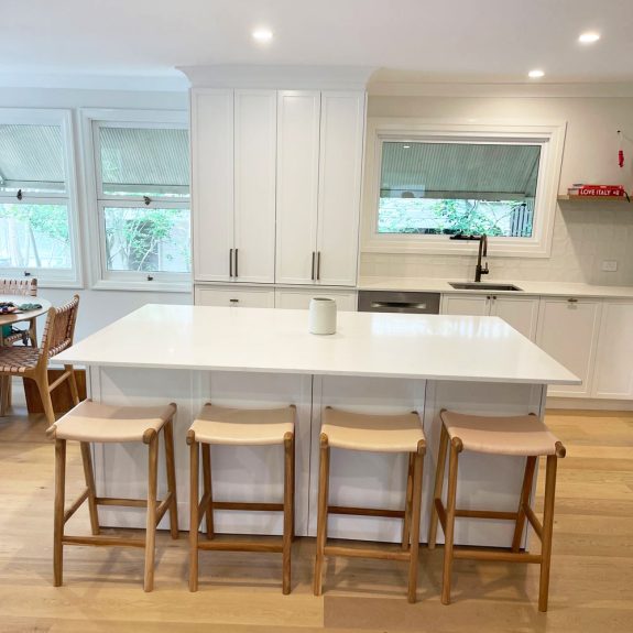 Beautiful Kitchen renovation designed and installed by kitchen professionals, Gecko Kitchens in Brisbane.
